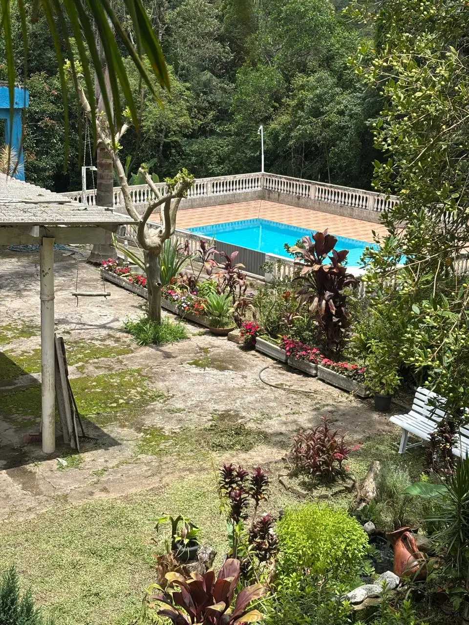Jardins do Sítio Recanto das Hortências
